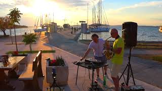 Saxophone Syntheticsax & Dj Oleg Skipper - Live from Zlarin (Croatia)