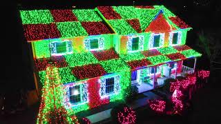 2021 &quot;Christmas Eve&quot; by Trans-Siberian Orchestra - Linglestown Lights Christmas Lightshow
