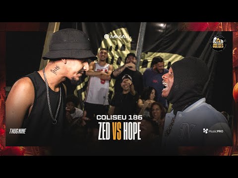 (REVANCHE 🔥) HOPE X ZED - SEMI FINAL - BATALHA DO COLISEU - EDIÇÃO 186