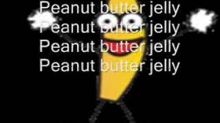 Video thumbnail of "Peanut Butter Jelly Time with Lyrics!!!"
