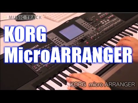 KORG micro ARRANGER Demo&Review [English Captions]