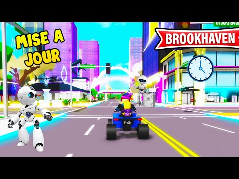 ODA GO IN THE FUTURE OF BROOKHAVEN ! UPDATE BROOKHAVEN RP ROBLOX