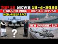 Indian Defence Updates 10 Su 57 In India FCAS Stalled Durga 2 On P 15B Unmanned LUH Mojave Offer
