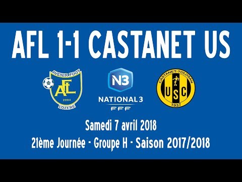 N3, AVENIR FOOT LOZÈRE 1-1 CASTANET US (07/04/2018)