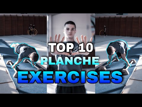 TOP 10 PLANCHE EXERCISES BY DANIEL HRISTOV / FOR ALL PLANCHE LEVELS.