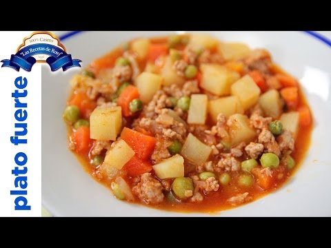 Receta de picadillo πππ Las Recetas de Rosy