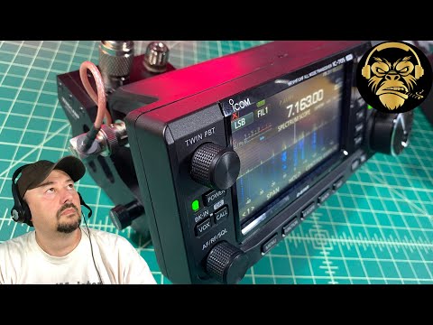 ICOM IC-705 Antenna Mount - TheSmokinApe