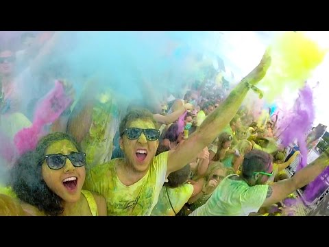 Holi Farbrausch Marburg 2015