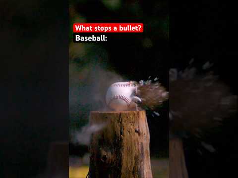 Stopping bullets in slow motion 🎥