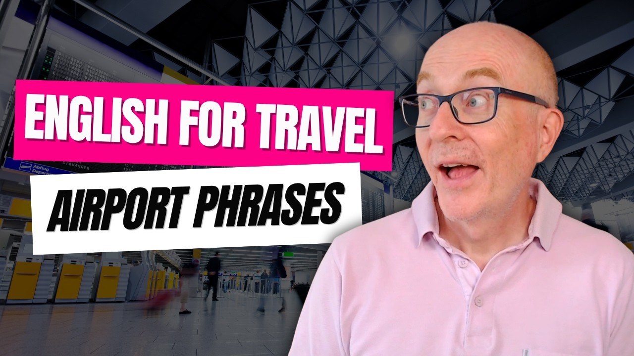 English at the Airport | Easy English Conversation for Beginners