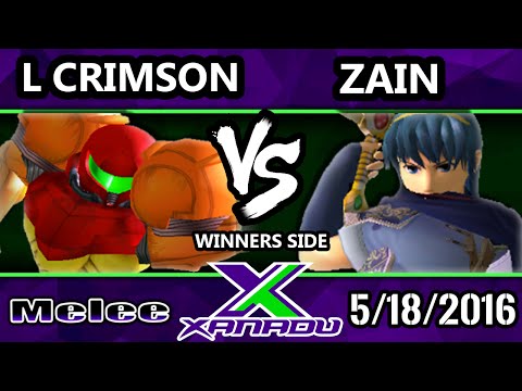 S@X 150 SSBM Tournament - Zain (Marth) Vs. L Crimson (Samus)