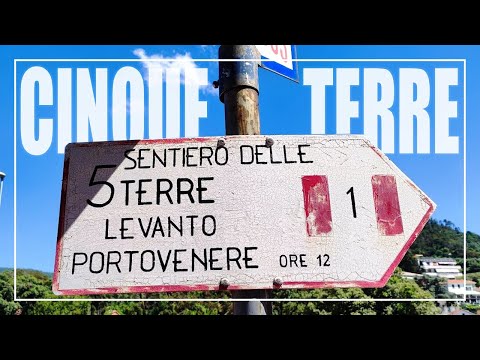 🥾 CINQUE TERRE - Trekking da LEVANTO a MONTEROSSO - Tappa zero del sentiero VERDE AZZURRO
