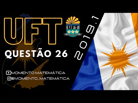UFT - QUESTÃO 26 - 2019.1