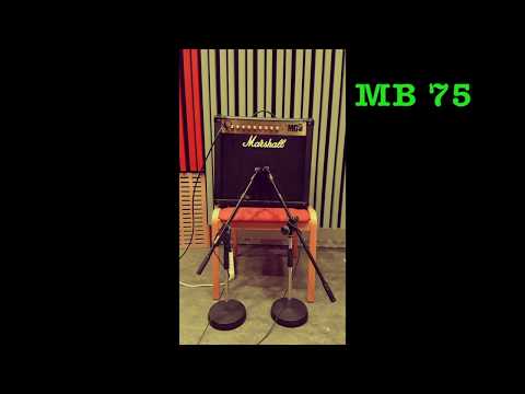 SM 57 vs MB 75 - Microphone Test