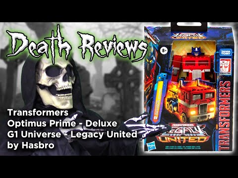 Death Reviews: Optimus Prime (G1 Universe) - Deluxe - Legacy United
