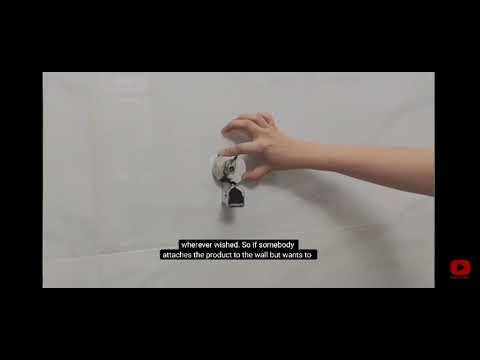 PLASTIC TOWEL HOOK WITH VACUUM SUCTION CUP – NICKEL