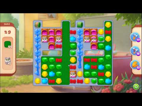 Homescapes Level 9693 - NO BOOSTERS 🏠 | SKILLGAMING ✔️