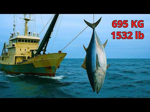 Cómo se PESCA el ATÚN más GRANDE del mundo? PESCA MORTAL - DOCUMENTAL