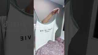 夏の部屋着似合う？　#最後まで見て  #キャミソール