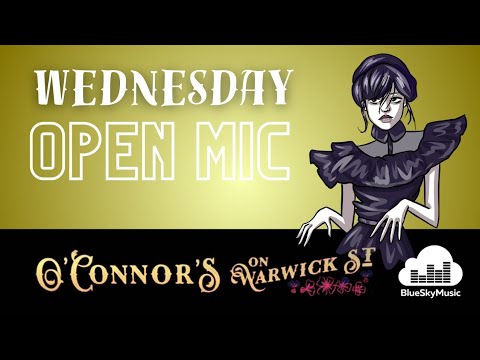 Open Mic at O'connor's on Warwick Street 11/10/2023