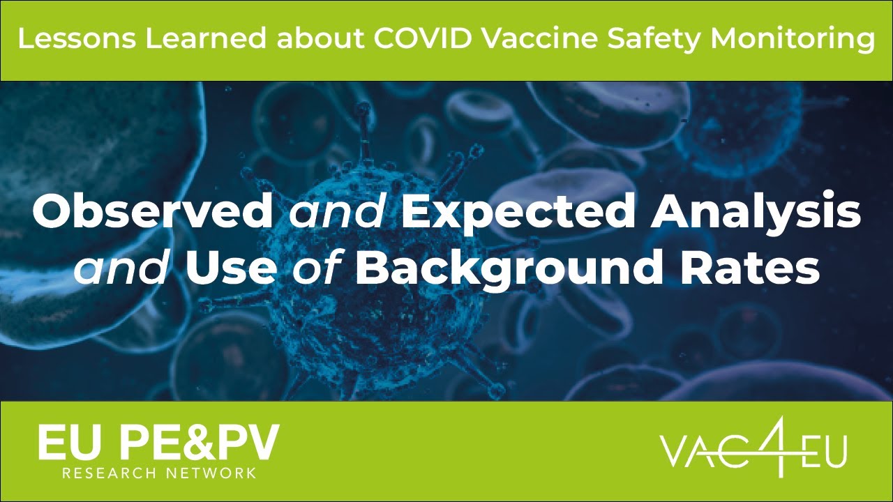 Lessons Learned from CVM: Observed and Expected Analysis and Use of Background Rates