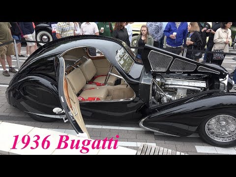 1936 Bugatti type 57SC Atlantic - Holy Grail of Sports Car - Do Not Miss this Video - 4k