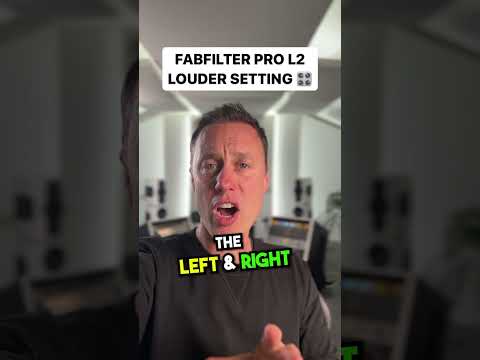 FABFILTER PRO L2 LOUDER SETTINGS 🎛️