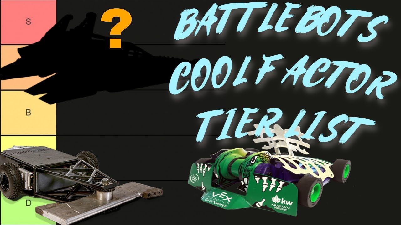 Ranking battlebots by how cool they look season 6 - tier list