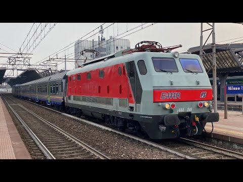 TRENI PASSEGGERI E MERCI in arrivo, partenza e transito tra Milano Centrale e Rogoredo!