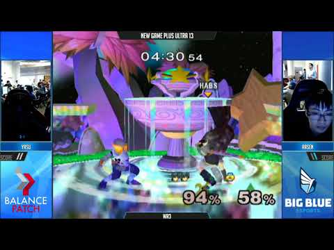 NGPU 16 SSBM - Yasu (Marth) vs. Rasen (Sheik) - Melee WR3