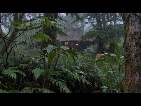 Real Rain Sounds on Forest Leaves to Helps You for Deep Sleep, Relax & Reduce Anxiety