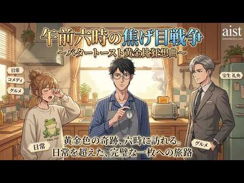 午前六時の焦げ目戦争〜バタートースト黄金比狂想曲〜