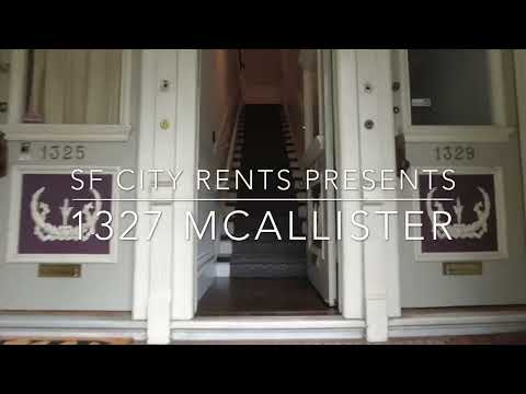 Video of 1327 McAllister St., San Francisco, CA 94115