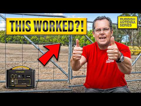 RUBBISH ANTENNA SERIES Ep.2 — Swinging Farm Gates… Will This Actually Work?!