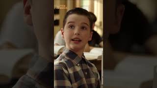 School funding is totally dependent on Sheldon's test scores. #YoungSheldon
