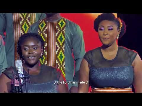 THIS IS THE DAY BY DANIEL ATO GOODE. CONDUCTED BY JAMES VARRICK ARMAAH. HARMONIOUS CHORALE.