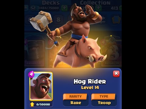#clashroyale #gameplay HOG RIDER  2.6 DECK OUTPLAYED#supercell #cr #intense #shorts #bestplayer