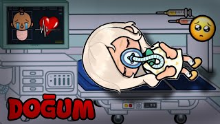 FELAKETLİ DOĞUM...💔👶 Ep:3 / Toca Boca World Türkçe / Justin Toca 