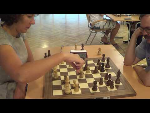 Rapid chess: WGM Dana Reizniece-Ozola - GM Jaan Ehlvest, English opening, PART I