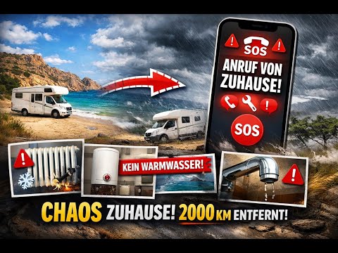 Über 2000 km weg – und zuhause bricht alles zusammen!