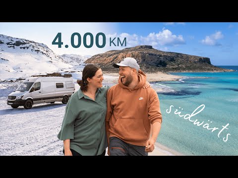 AUF IN NEUE ABENTEUER! Mit dem Camper nach Kreta | Vanlife Griechenland