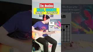 The Beatles - Hello, Goodbye (Chorus) Guitar Lesson | Chords | Tutorial #guitar #tutorial