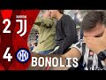 UN INCUBO! JUVENTUS 2-4 INTER | FINALE COPPA ITALIA CON BONOLIS