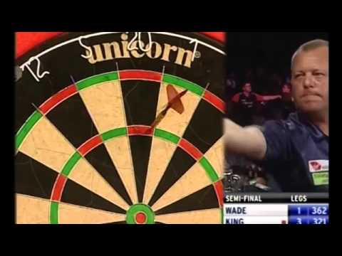 9 Dart Finish - Mervyn King against James Wade - South African Masters - 27 September 2009