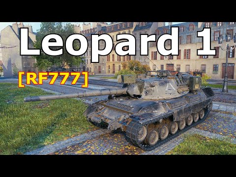 World of Tanks Leopard 1 - 4 Kills 10,2K Damage