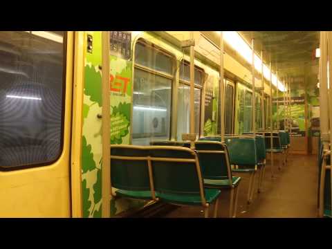 RET Metro Type T (5218) rit op lijn B tussen Schiedam Centrum en Coolhaven