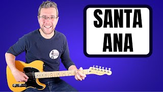 Bruce Springsteen - Santa Ana guitar lesson