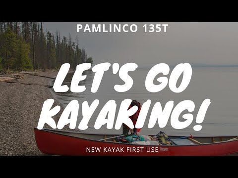Taking the Pamlico 135t kayak out for its first run @Wilderness Systems Kayaks