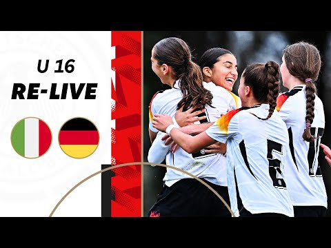 RE-LIVE | Italien - Deutschland | U 16-Länderspiel der Juniorinnen