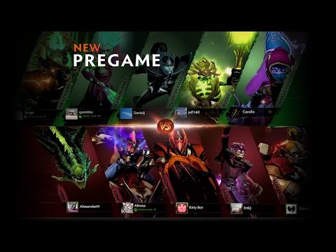 New Dota 2 HUD, Map, Pregame + other visual changes !!!